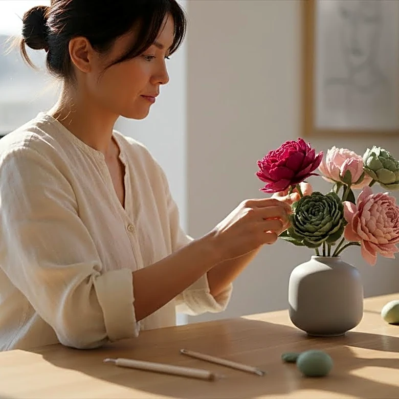 Play-Doh Launches Blooms Kits for Adults to Create Realistic Floral Arrangements