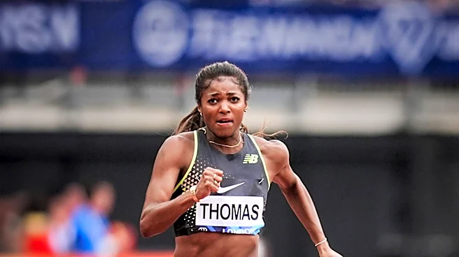 Olympic Star Gabby Thomas Enjoys Monaco Vacation, Captivates Fans with Team USA Swimsuit