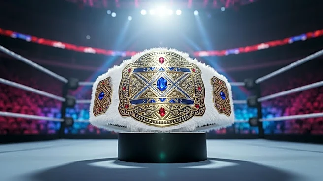 WWE Showcases Trick Williams' Custom Fur USA Title Belt Gifted by Lil Yachty