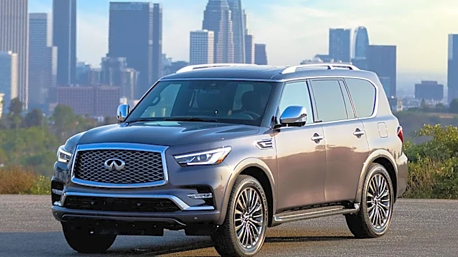 Infiniti Delays QX80 Red Sport SUV to Enhance Performance Features