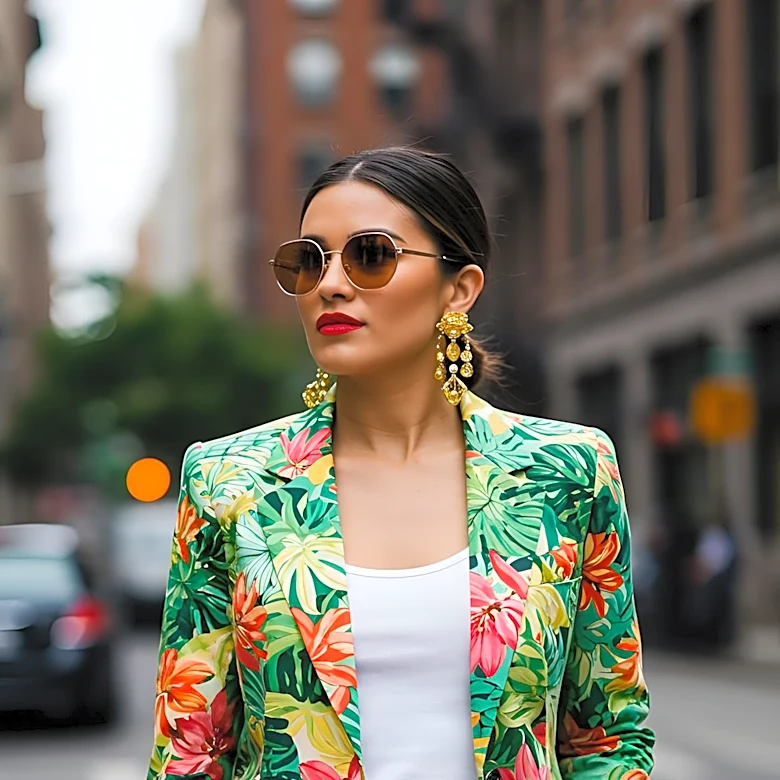 Street Style Trends Embrace Clashing Prints and Patterns for a Bold New Look