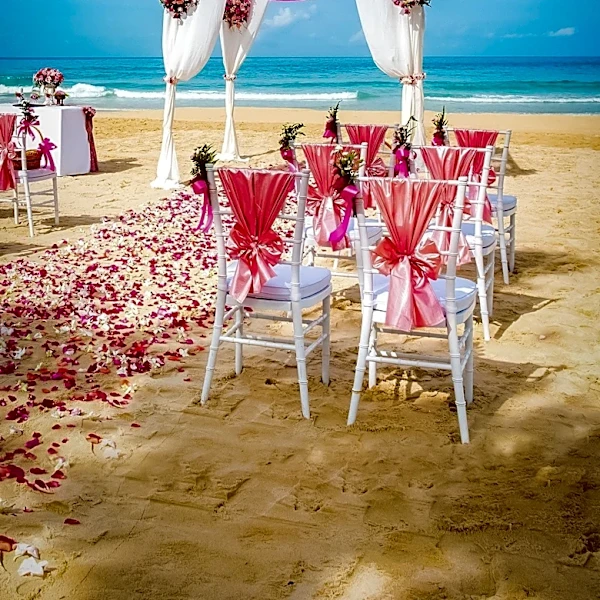 Couple's $21,000 Hamptons Wedding Highlights Thrifted Decor and Intimacy