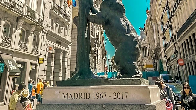 Fans in Madrid Celebrate Spain's World Cup Victory Against Argentina