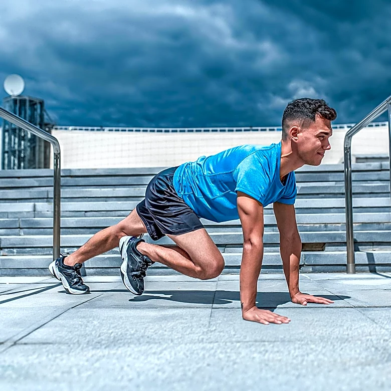 Bear Crawl Workout Promotes Full-Body Strength Through Contralateral Movement