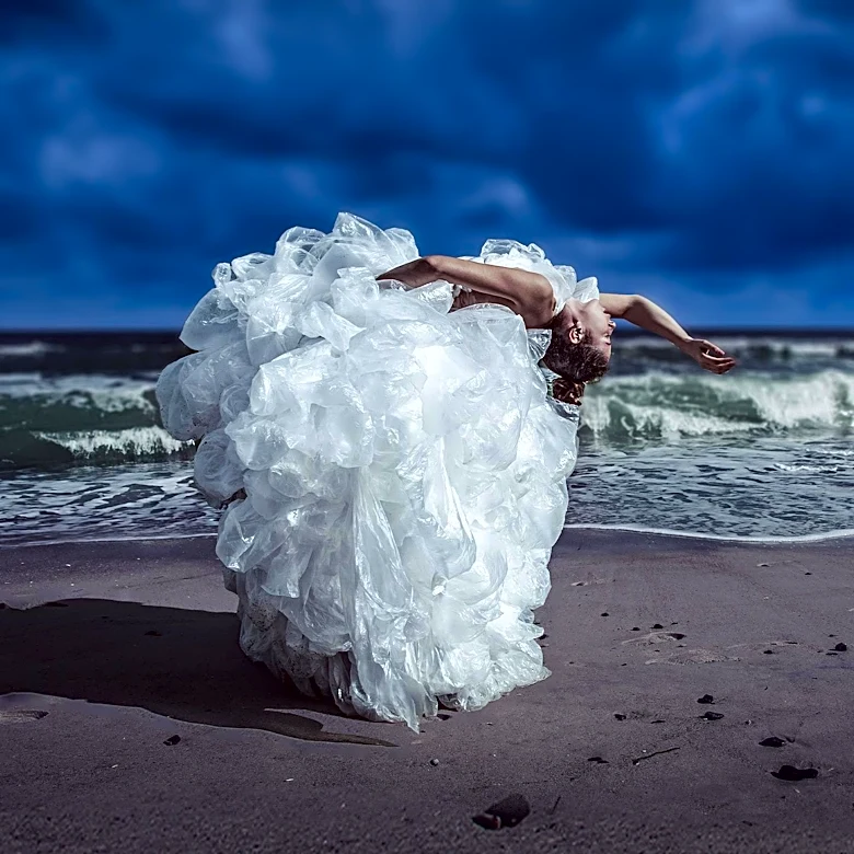 Gabbriette's Unconventional Wedding Dress by Matières Fecales