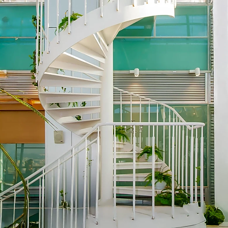 Innovative Greenhouse and Staircase Design Revitalizes Historic Garden