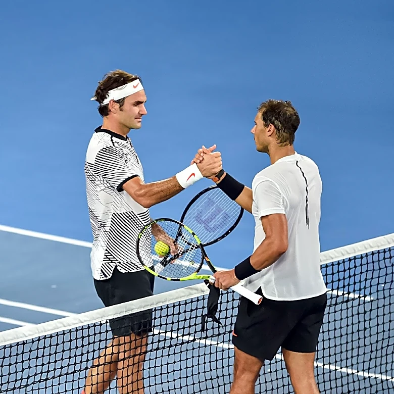Roger Federer Visits New Rafa Nadal Museum in Mallorca