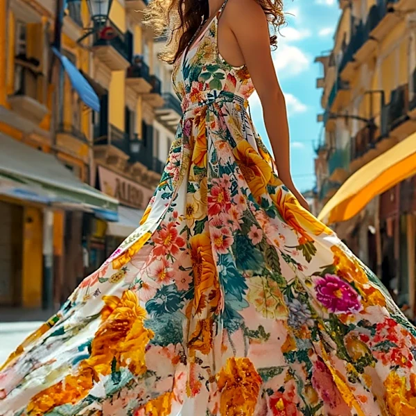 Scarf Dresses Define Summer Fashion with Effortless Chic