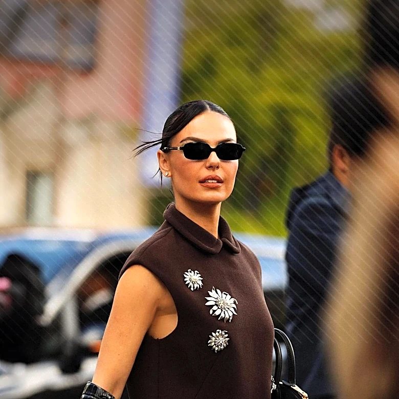 Demi Moore Joins Fashion Elite with Oversized Hat at Paris Couture Week