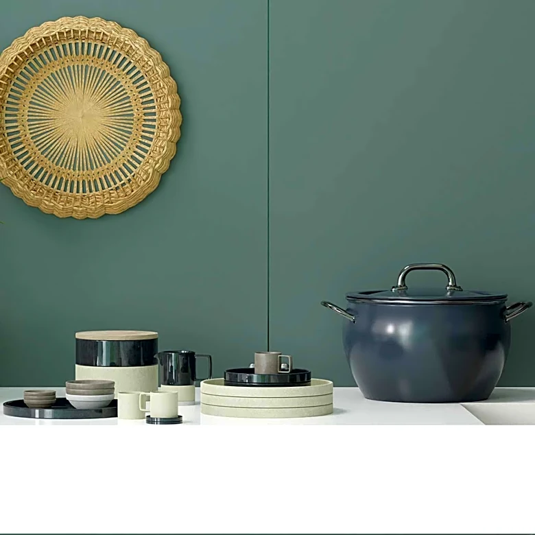 Joanna Gaines Introduces Emilie Dark Olive Canister for Kitchen Organization