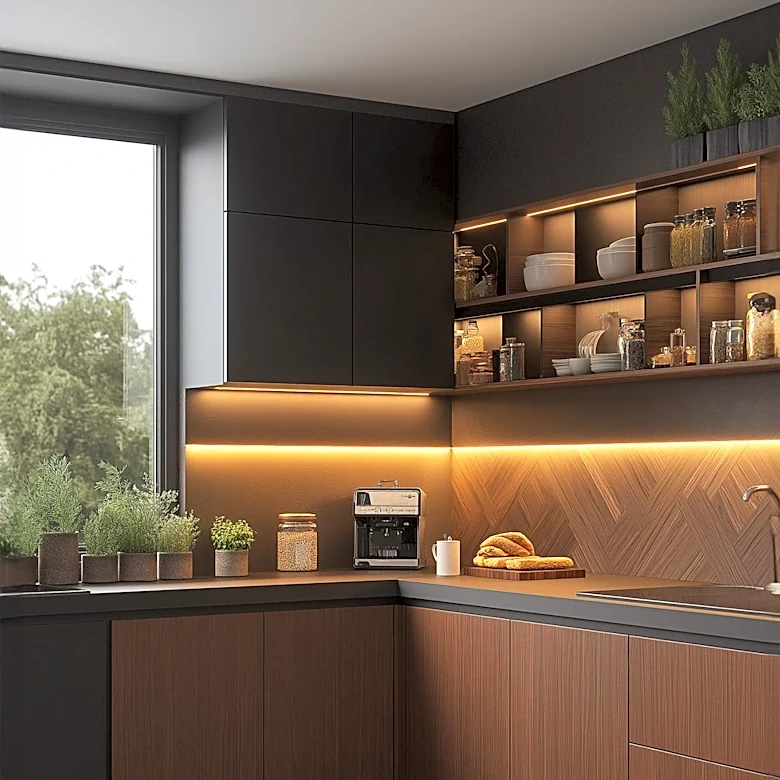 Kitchen Design Trends: Moving Away from Glossy Finishes to Warm Minimalism
