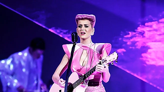 Katy Perry's Inflatable Water Bottle Stunt at Isle of MTV Malta Goes Awry as Fans Misdirect Her