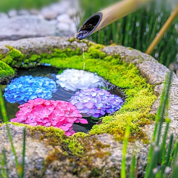 Japanese Tsukubai Water Features Offer Tranquility to Modern Gardens