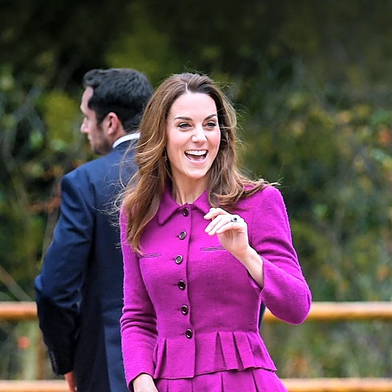 Kate Middleton's Transitional Fashion: Cropped Trousers and Peplum Knit