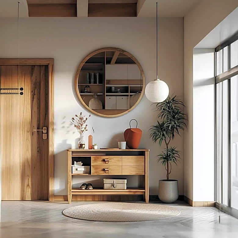Designers Recommend Creative Solutions for Small Entryway Spaces