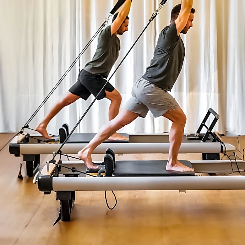 Trainer Advocates Strength Training for Healthy Aging Amidst Pilates Practice