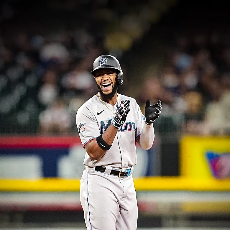 Javier Sanoja's Two-Run Homer Extends Marlins' Lead Against Opponent