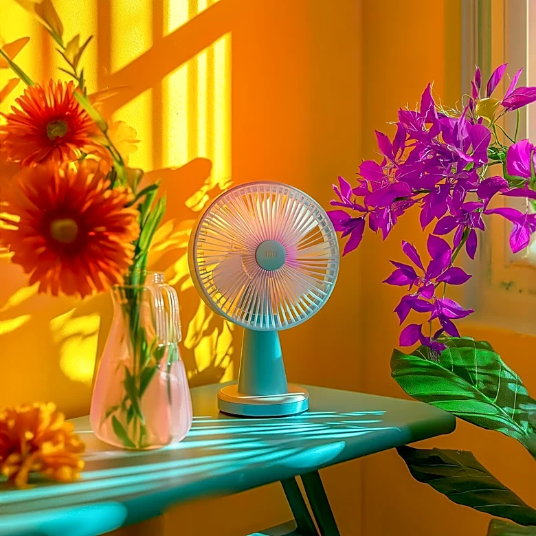 Cordless Misting Fans Revolutionize Summer Gardening with Temperature Reduction