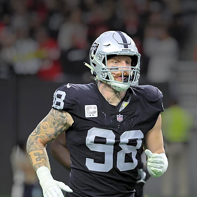 Las Vegas Raiders Training Camp: Klint Kubiak and Rob Leonard Advise Maxx Crosby on Workload
