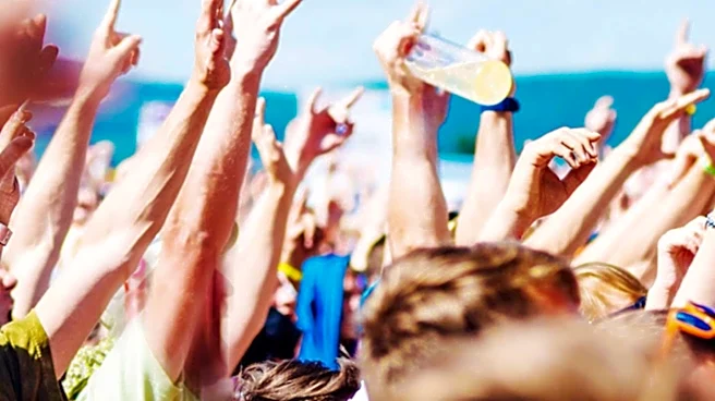 Lollapalooza Attendees Adapt to Weather Delays and Muddy Conditions