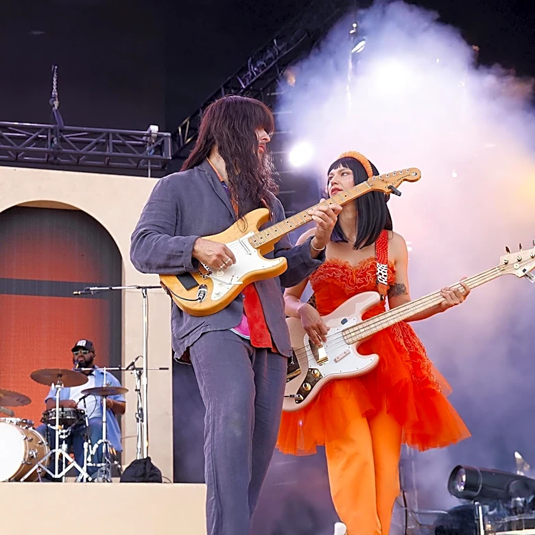 Flea Joins Erykah Badu for Lauren Halsey’s Hollywood Bowl Performance