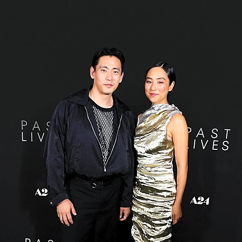 Greta Lee Showcases The Row's Innovative Fashion at London Photocall