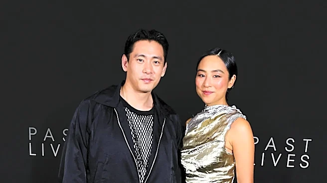 Greta Lee Showcases The Row's Innovative Fashion at London Photocall