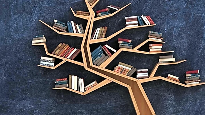 Wooden Tree Bookshelves Enhance Home Interiors with Warmth and Functionality