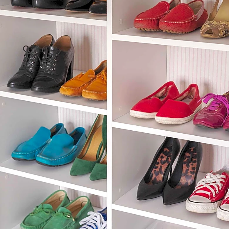 DIY Solutions Offer Space-Saving Shoe Storage for Small Areas