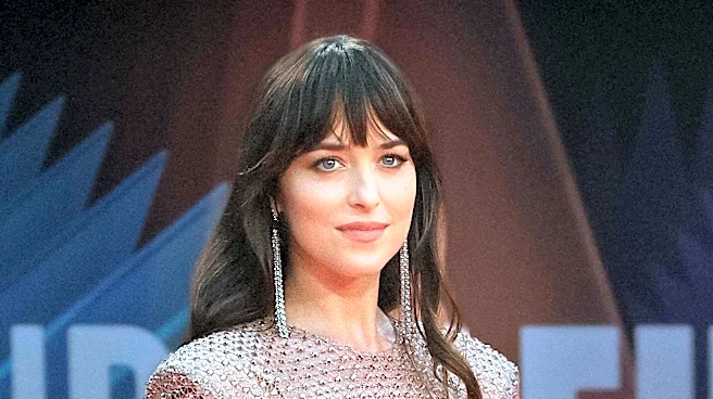 Dakota Johnson Showcases Mint Green Trend at Hollywood Bowl Concert