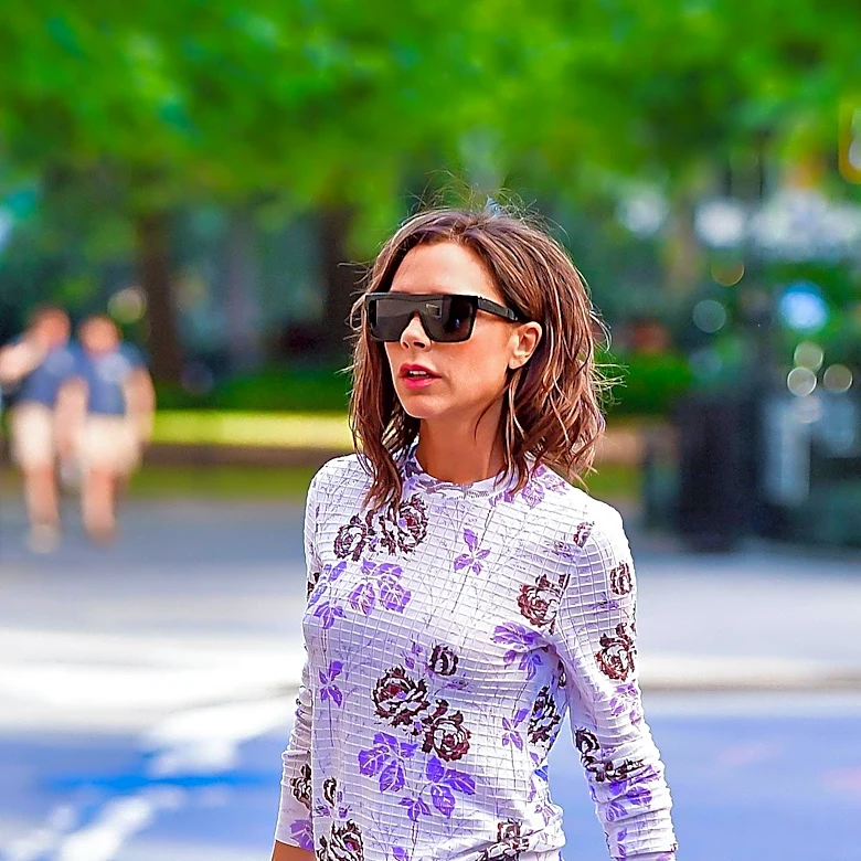 Victoria Beckham Showcases Luxurious Style in Burgundy Gown During Saint-Tropez Outing