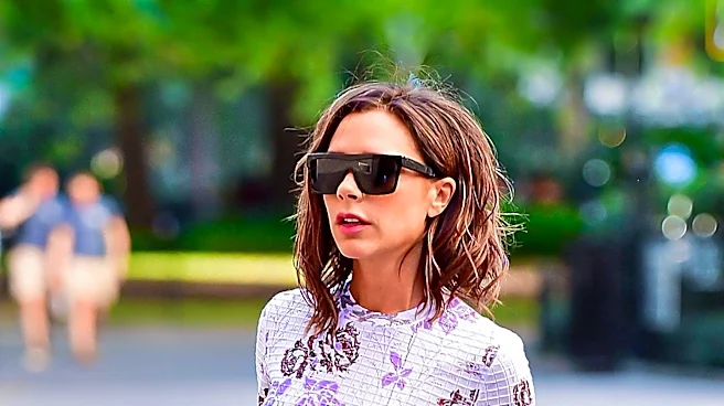 Victoria Beckham Showcases Luxurious Style in Burgundy Gown During Saint-Tropez Outing