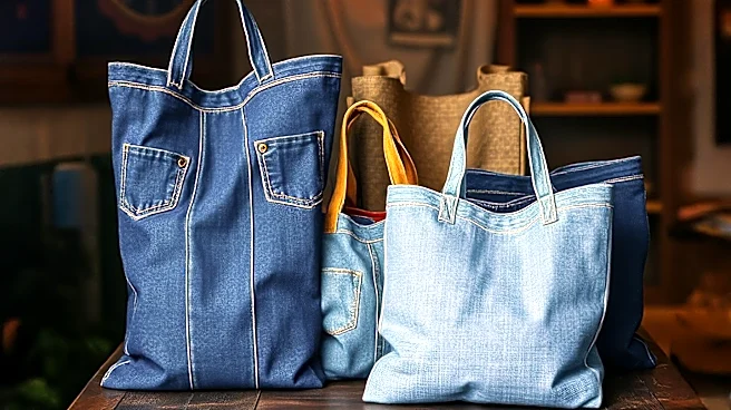 Americans Encouraged to Upcycle Denim into High-End Tote Bags to Reduce Textile Waste