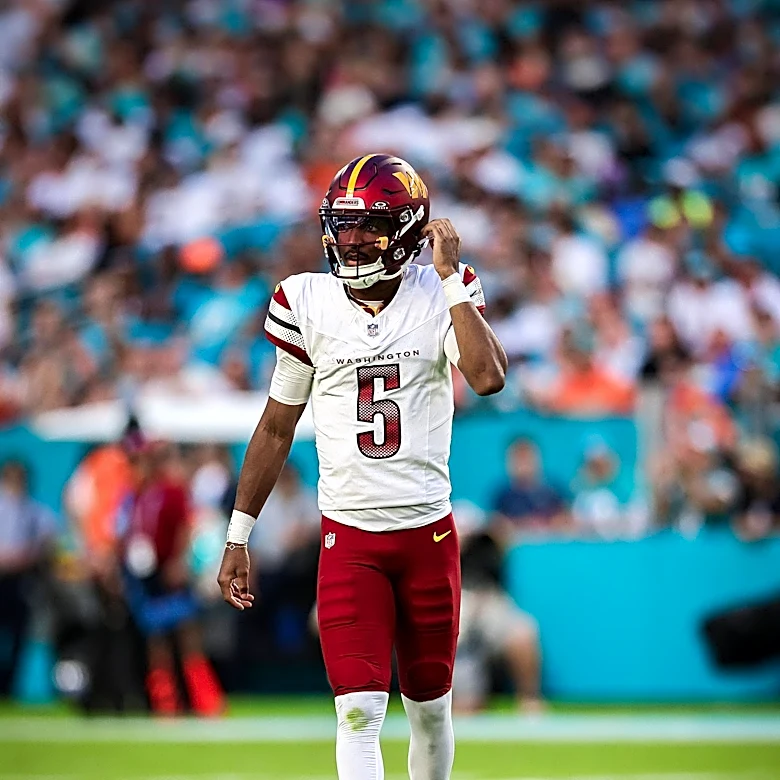 Washington Commanders' Jayden Daniels Faces Fantasy Football Skepticism Amid Durability Concerns