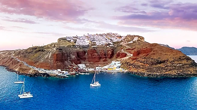 Santorini's Unique Beaches: Volcanic Sands and Dramatic Cliffs Offer Distinctive Experiences