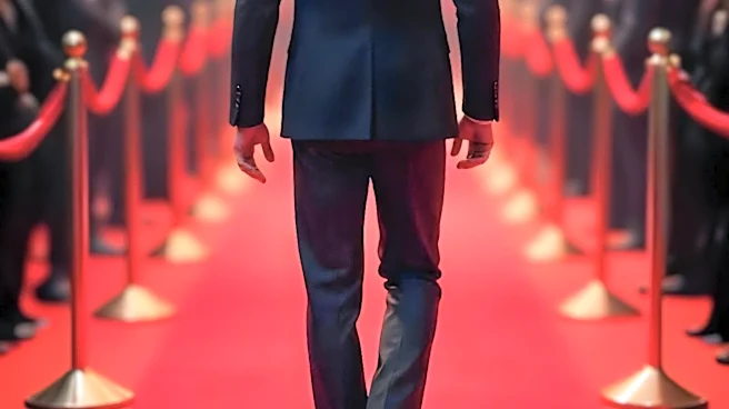 Callum Turner Dons Custom Louis Vuitton Suit at 'One Night Only' Premiere