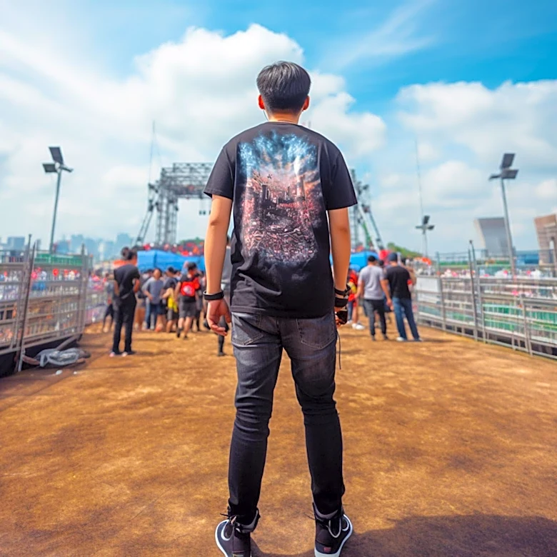 Lollapalooza Attendee Stuck in Mud Becomes Viral Sensation