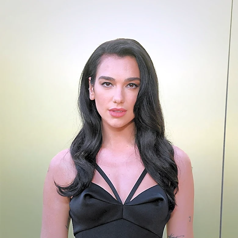 Dua Lipa Showcases Ferragamo's Croc Slingbacks at 'One Night Only' Premiere