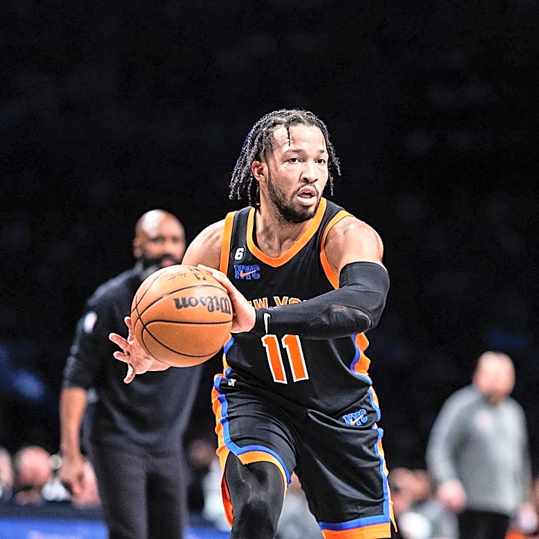 Jalen Brunson Attends Rucker Park Event Amidst Recovery from Wrist Surgery