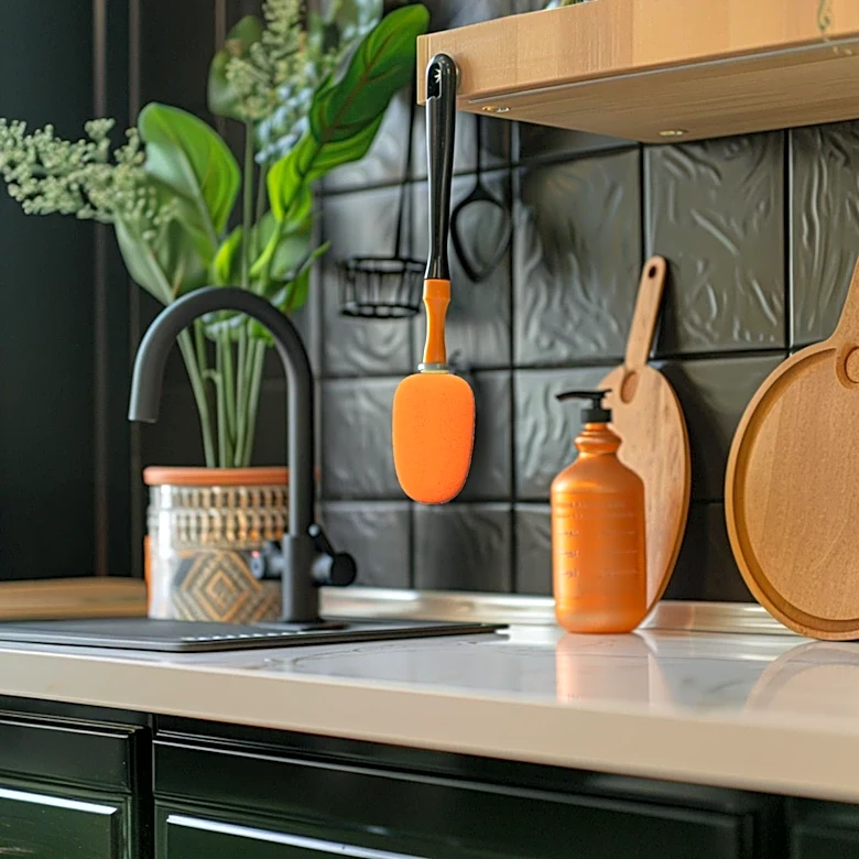 Deep Green Cabinet Makeover Transforms Kitchen Aesthetics