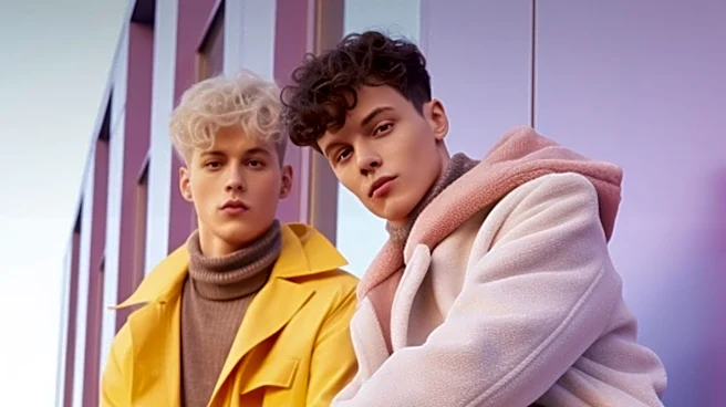Hudson Williams and Connor Storrie Showcase Matching Fashion in Toronto