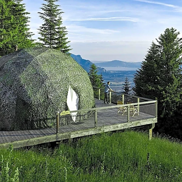 Camp Wandawega Repurposes Pandemic Office Pods into Unique Lodgings
