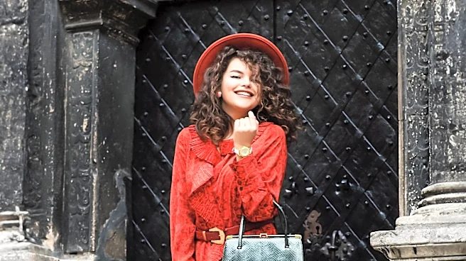 Mirror Palais Dress Worn by María Chacón Highlights Vintage Fashion in Italy