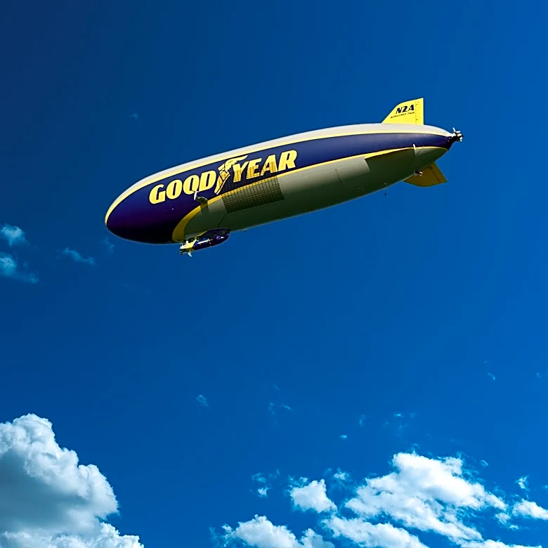 Goodyear Blimp Makes Surprise Appearance Over Virginia, Delighting Residents