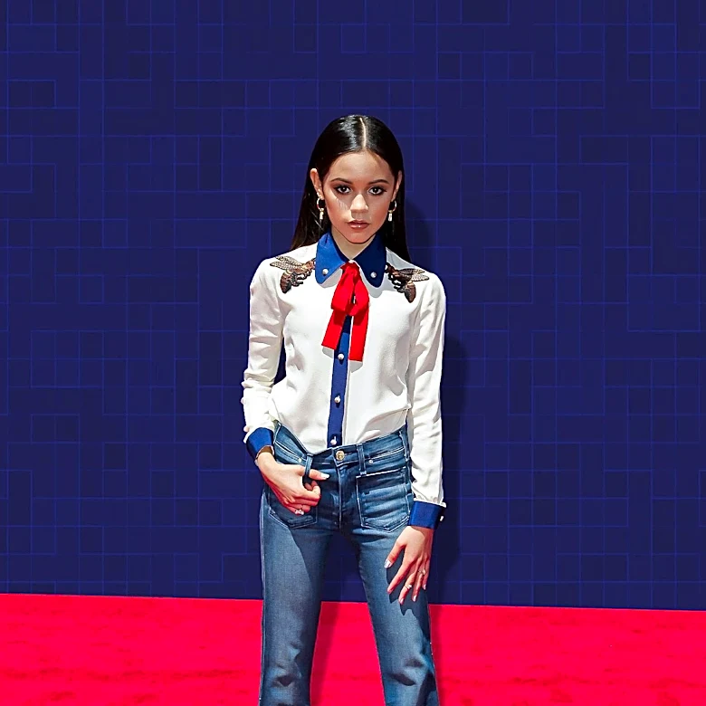 Jenna Ortega Discusses Rouge Dior Campaign and Red Carpet Beauty