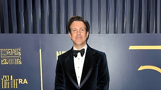 Jason Sudeikis' Former Tenant Returns Mail at 'Ted Lasso' Premiere