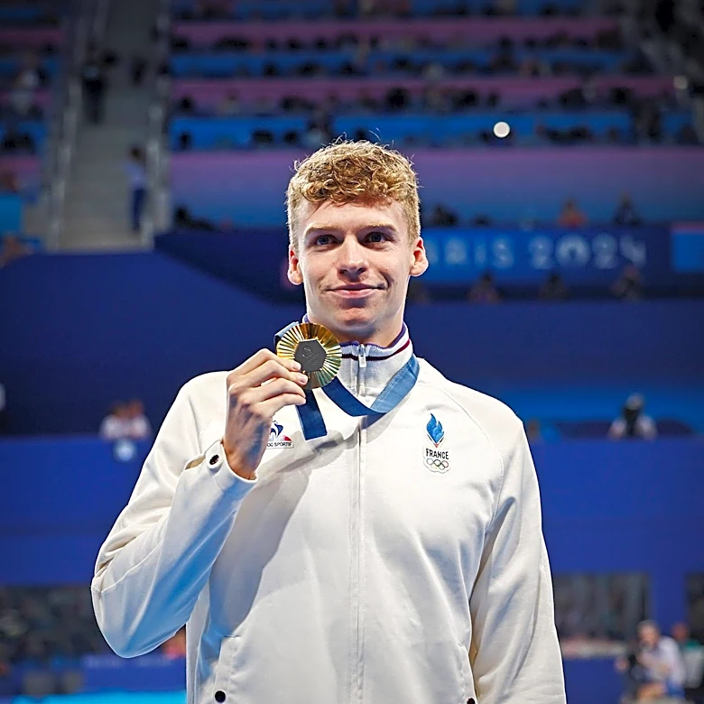 Léon Marchand Withdraws from Key Events at European Championships Due to Injury