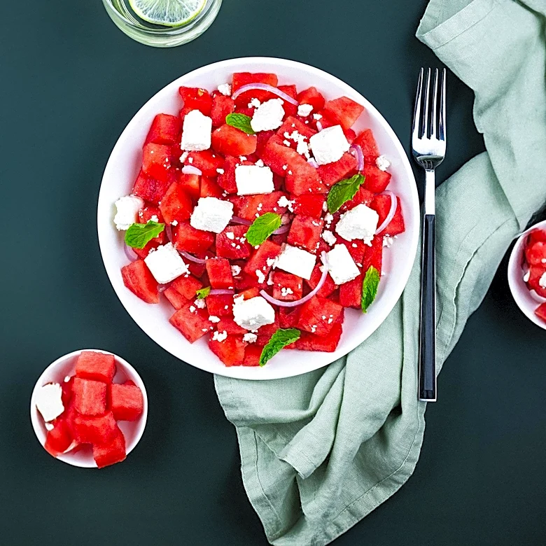 Laura McIntosh Shares Summer Melon Salad Recipe on CBS News