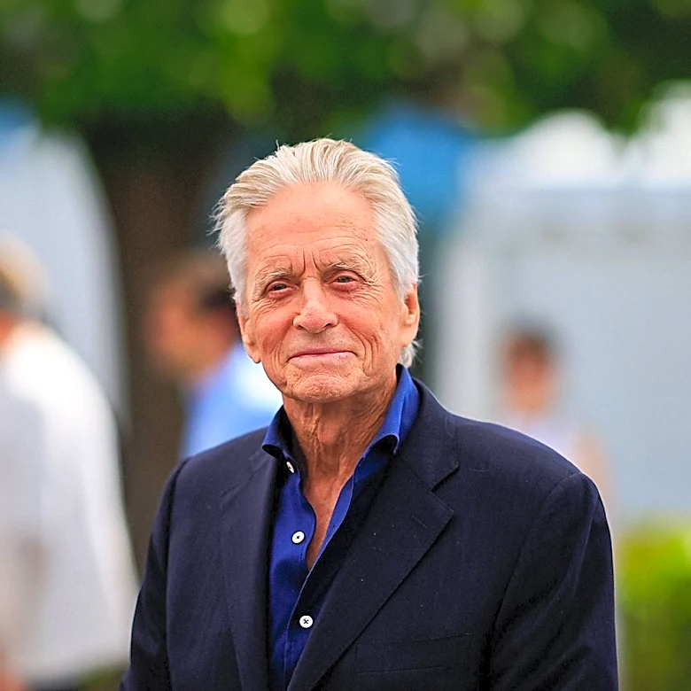 Carys Douglas Supports Father Michael Douglas at Mallorca Event with Elegant Style