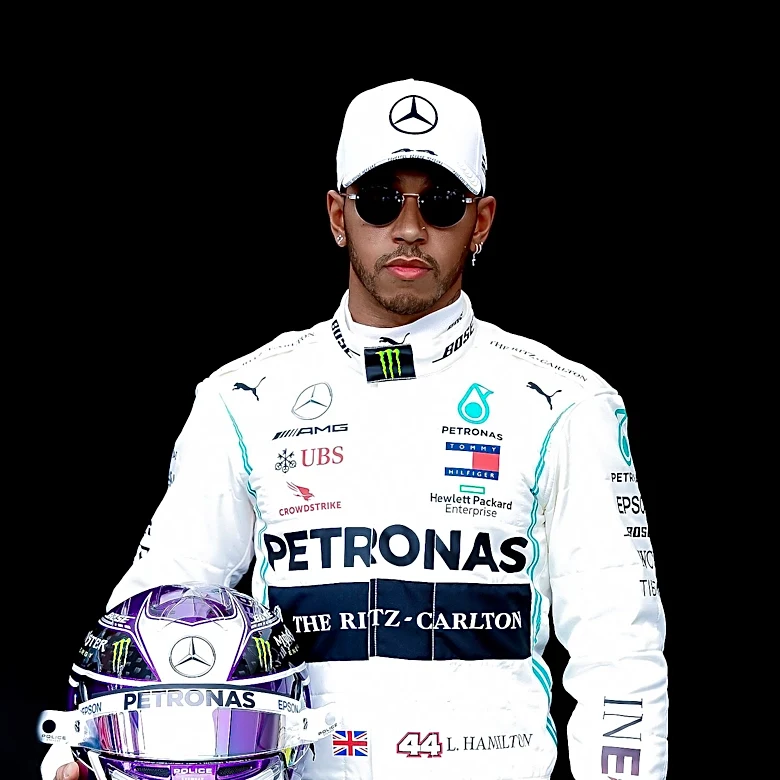 Lewis Hamilton Shares First Photos with New Puppy Halo During Summer Break